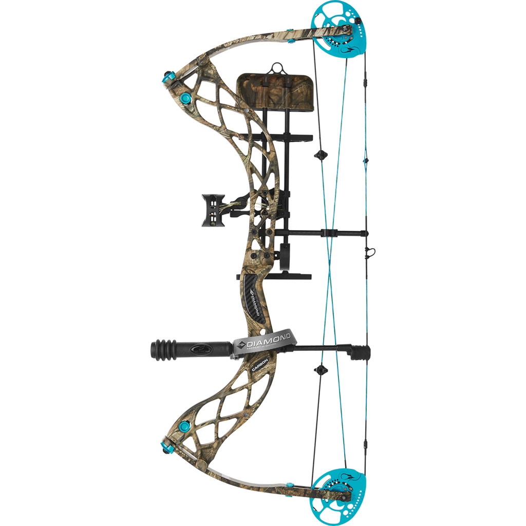 Diamond Carbon Knockout RAK Bow Package  <br>  Mossy Oak Break Up Country 60 lbs. LH