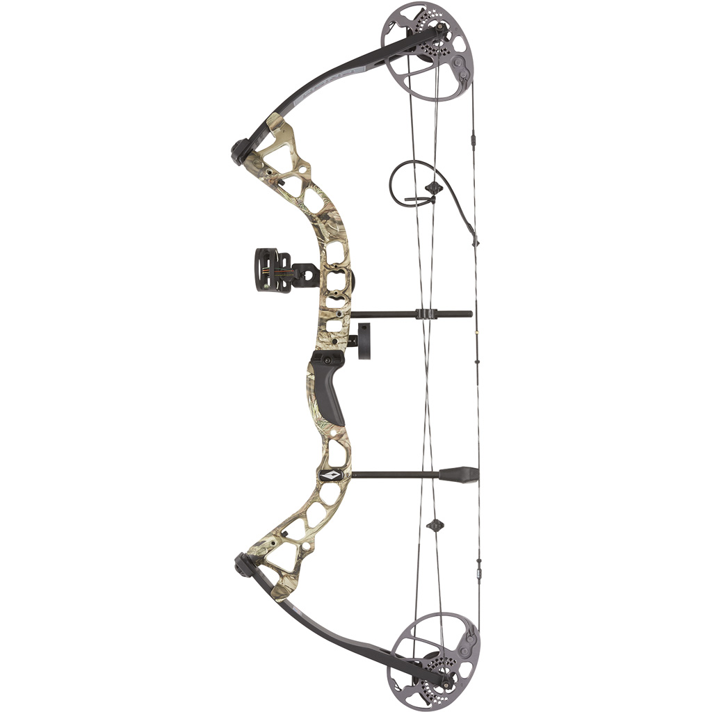 Diamond Prism Bow Package  <br>  Mossy Oak Break Up Country 18-30 in. 5-55 lbs. LH