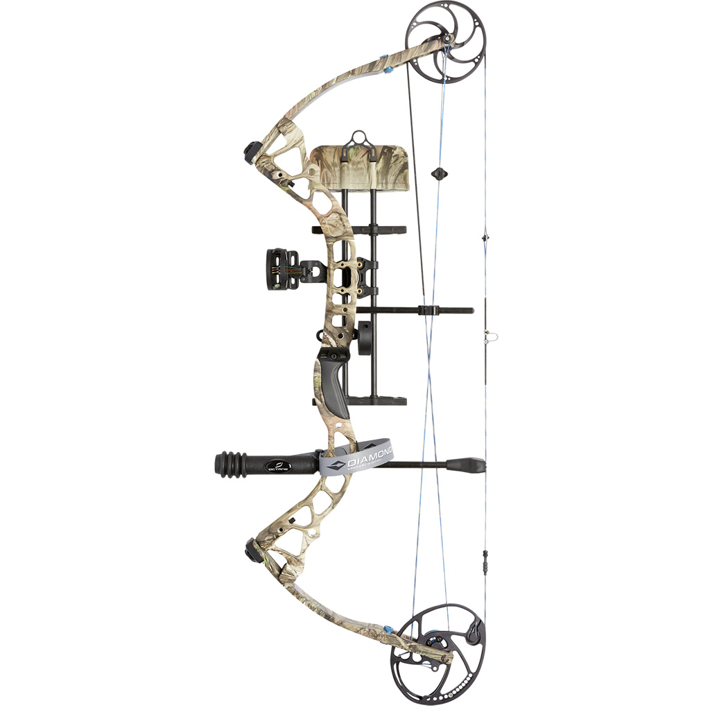 Diamond Provider Bow Package  <br>  Mossy Oak Break Up Country 25.5-31in. 70lb LH