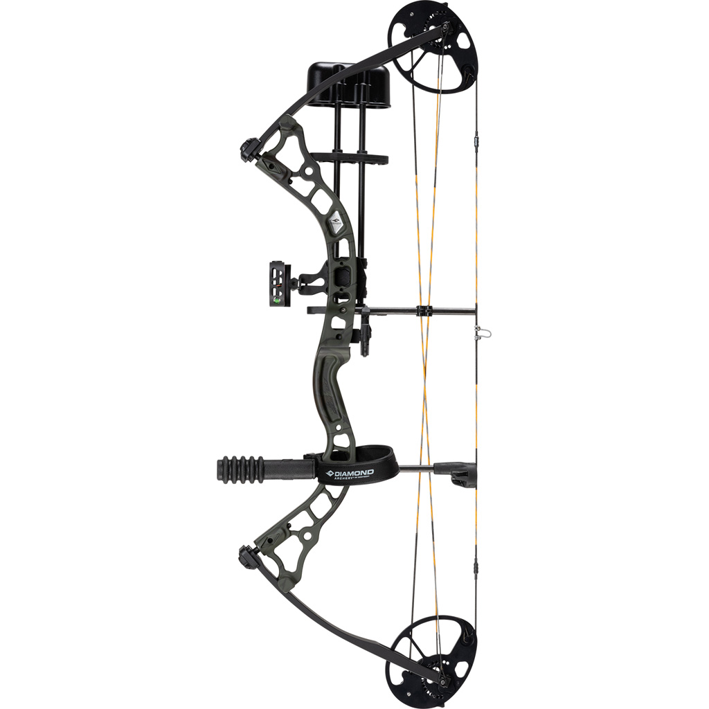 Diamond Infinite 305 Bow Package  <br>  Green Country Roots 70 lb. LH
