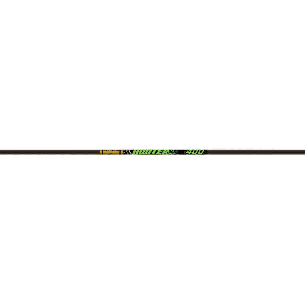 Gold Tip HXT400S Hunter XT Carbon Hunting Arrow Shafts, 400 Spine, No