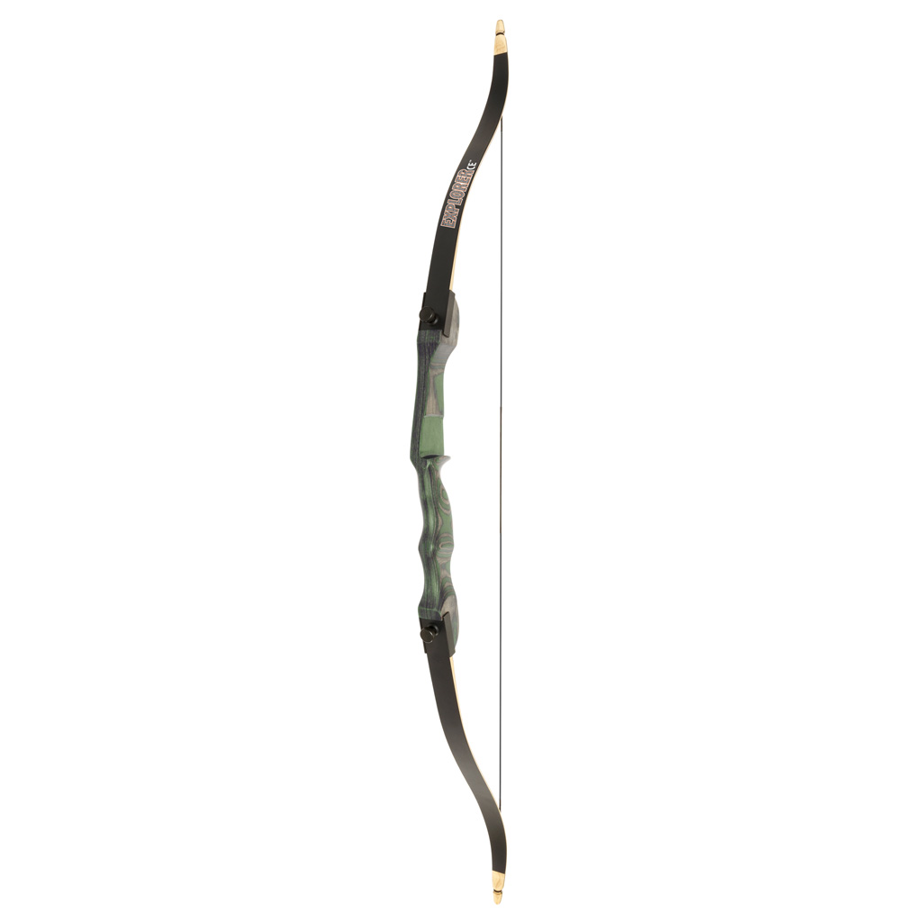October Mountain Explorer CE Recurve Bow  <br>  Green 54 in. 20 lbs. RH
