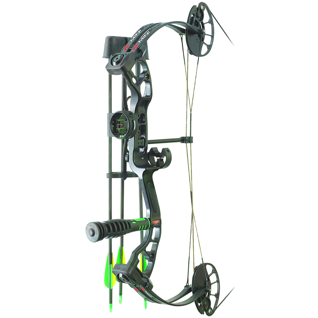 PSE Mini Burner RTS Package  <br>  Black 16-26.5 in. 40 lbs. LH
