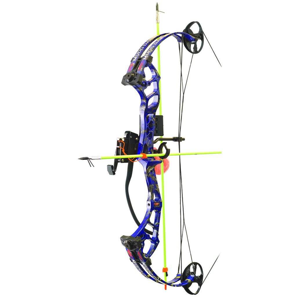 PSE Muddawg Bowfishing Bow Package  <br>  RH 40 Lbs. Dk'd Blue