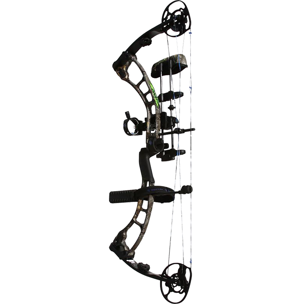Quest Amp Bow Package  <br>  Realtree Xtra/ Black 29 in. 70 lb. RH