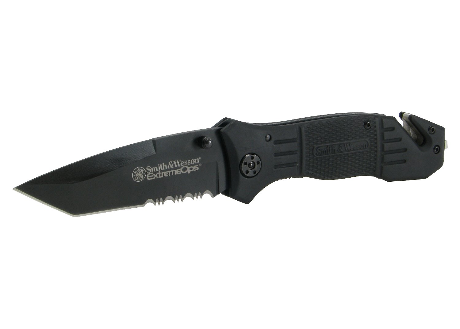 Smith & Wesson Extreme OPS Rescue Knife Military Tactical