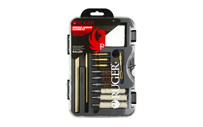 ALLEN RUGER UNIVERAL HANDGUN CLEANING KIT IN MOLDED TOOL BX