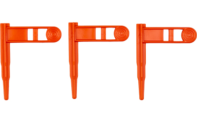 ERGO GRIP CHAMBER SAFETY FLAG FOR RIFLES ORANGE 3-PK