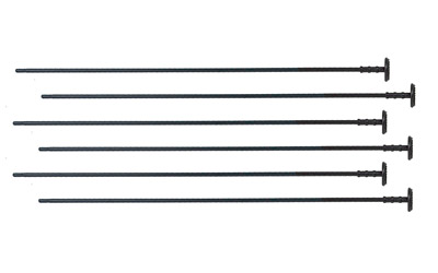 GSS BLACK RIFLE RODS .22 CALIBER 6-PACK