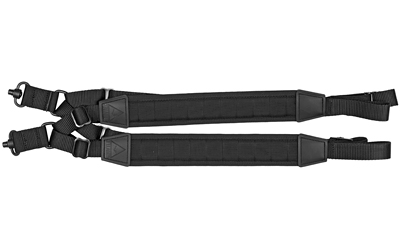 GROVTEC MOLLE BACKPACK SLING W/PUSH BUTTON SWIVELS BLACK