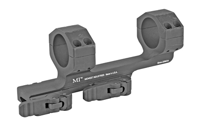 Midwest Industries 20 MOA Quick Detach Aluminum 30mm Optic Mount - Black | 1.4