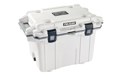 Pelican Elite Cooler  <br>  White/Gray 50 qt.