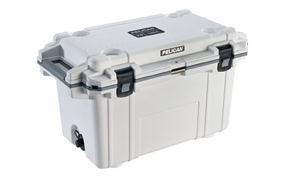 Pelican Elite Cooler  <br>  White/Gray 70 qt.