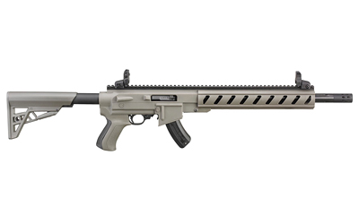 RUGER 10/22 .22LR W/ATI AR-22 GREY COLLAPSIBLE STOCK 15SH