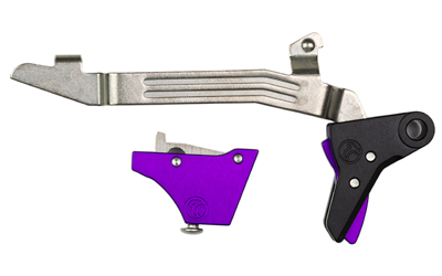 TIMNEY TRIGGER ALPHA COMPETN FOR GLOCK GEN 3-4 3LB PURPLE
