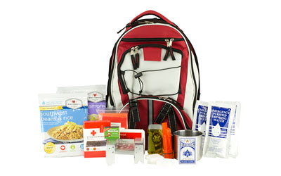 WISE 5 DAY SURVIVAL PACK IN RED BACKPACK
