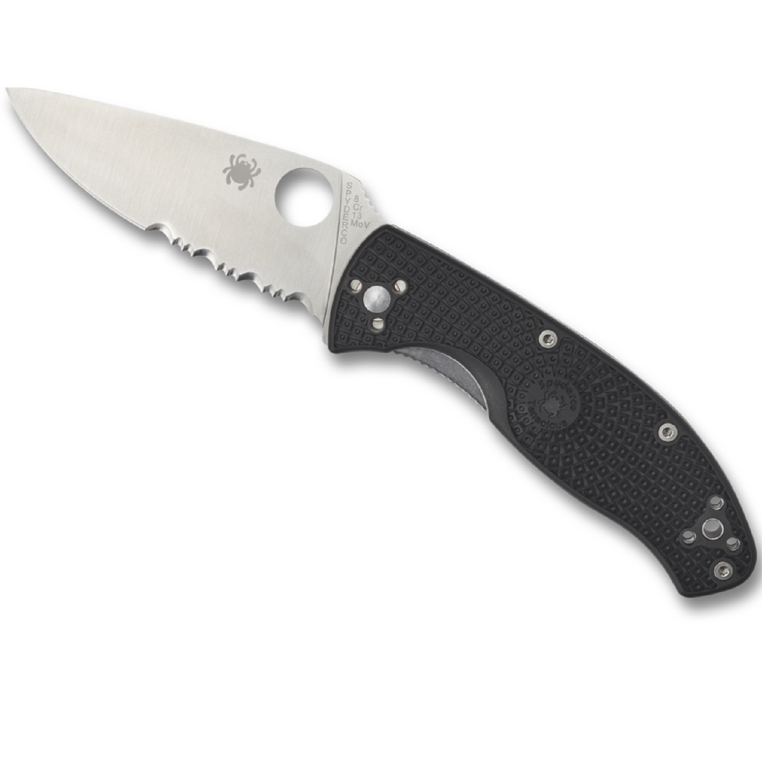 Spyderco C122PSBK Tenacious Lightweight 3.39