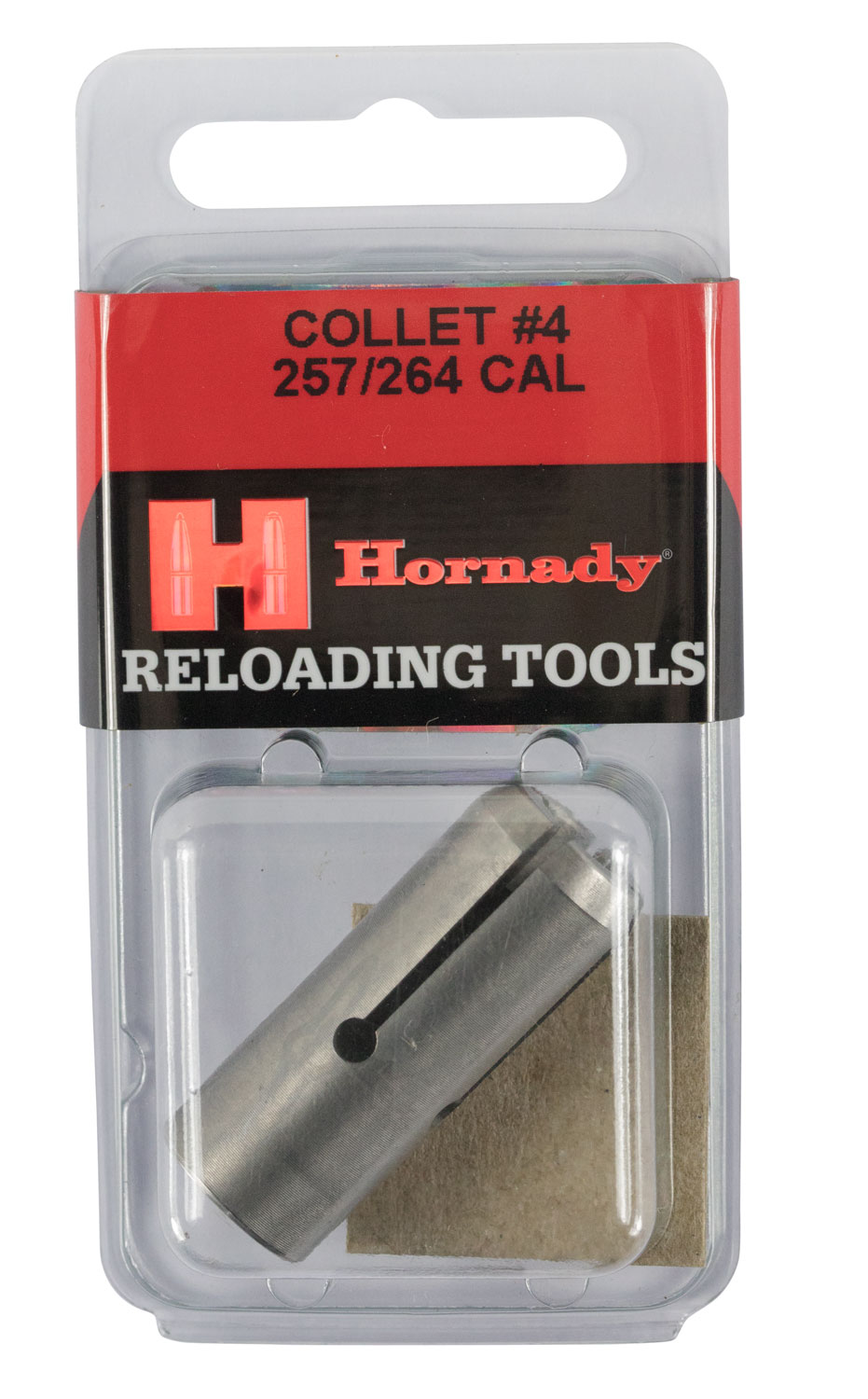 Hornady 392157 Cam Lock Bullet Collet 4 Silver 264 257 Cal Metal B