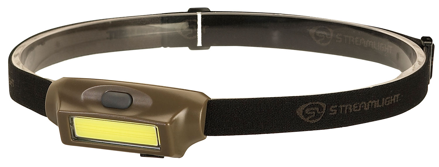 Streamlight Bandit Rechargeable Headlamp  <br>  Coyote Green LED and White Light 180 Lumens