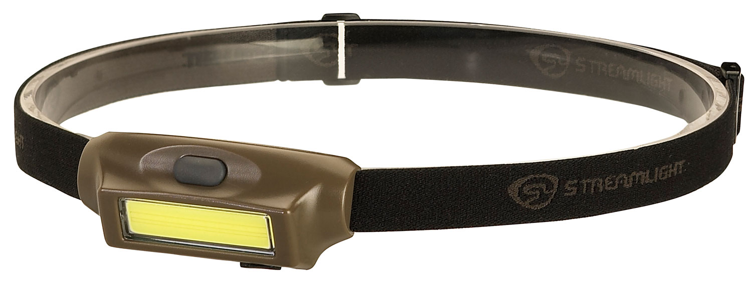 STREAMLIGHT BANDIT HEADLAMP WHITE/GREEN LED 3 MODES COYOTE