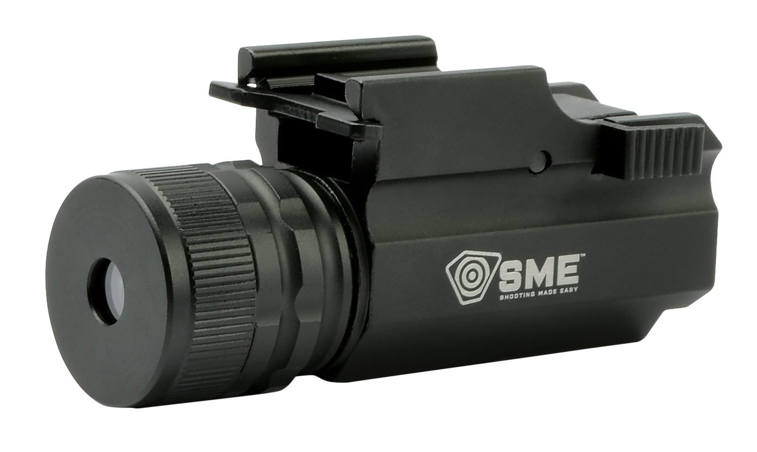 SME SMEGLP Green Laser Rail Mount 5mW Green Laser with 532 Wavelengt, Black Finish for Picatinny or Weaver Equipped Handgun