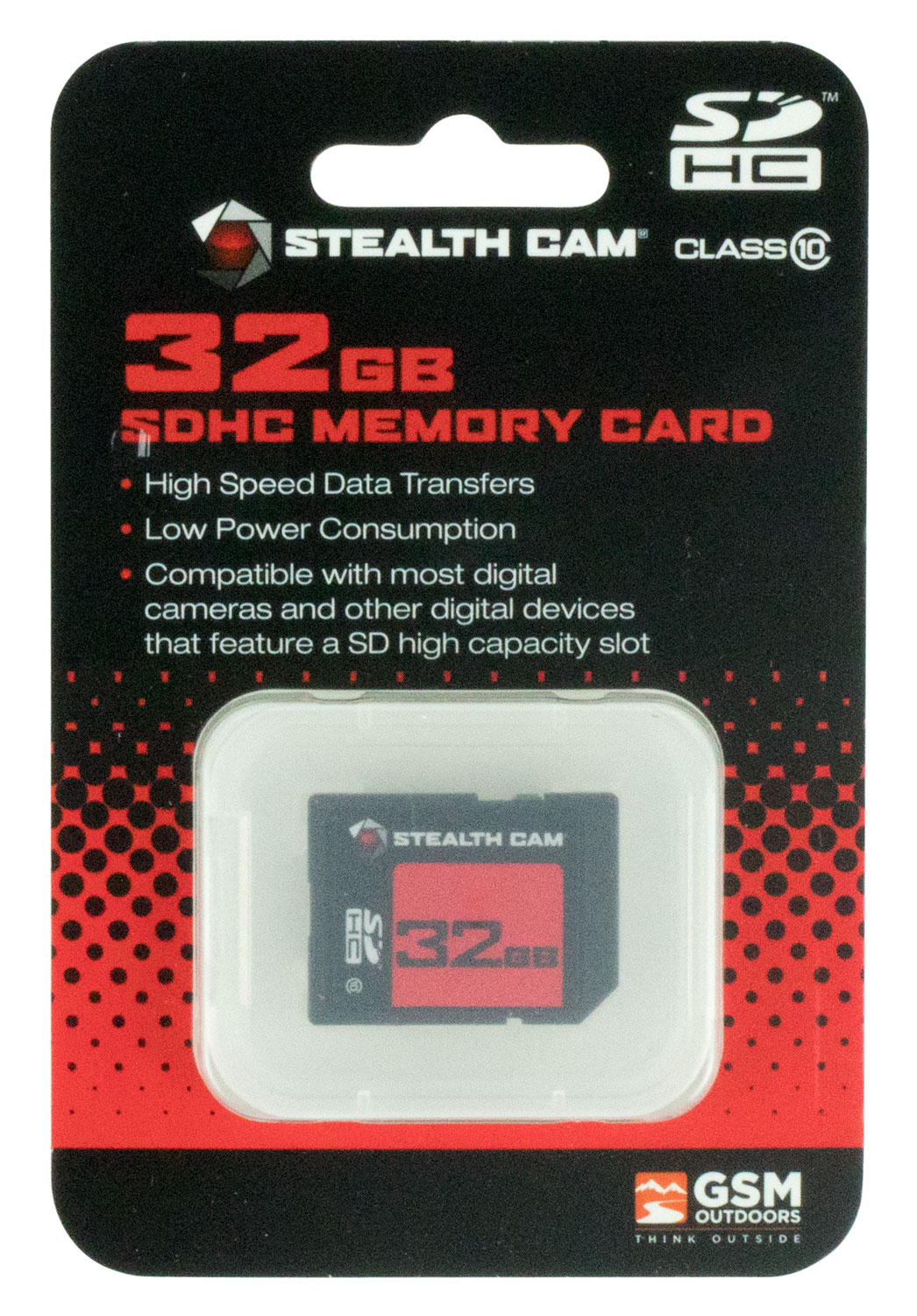 STEALTH CAM SDHC MEMORY CARD 32GB SUPER SPEED CLASS 10