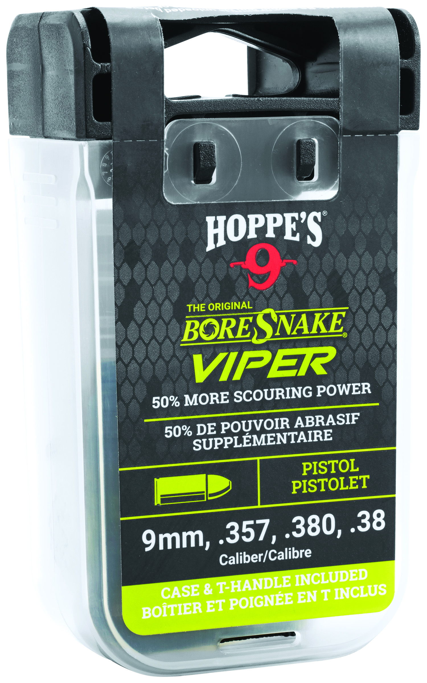 Hoppes 24002VD BoreSnake Viper 9mm/38/357/380 Pistol