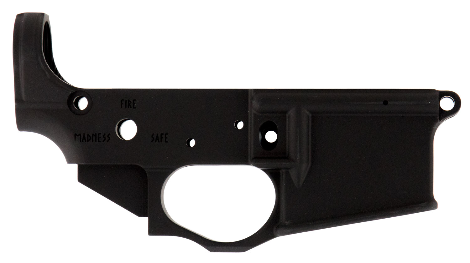 Spikes STLS031 Viking Stripped Lower Receiver Multi-Caliber 7075-T6 Aluminum Black Anodized for AR-15