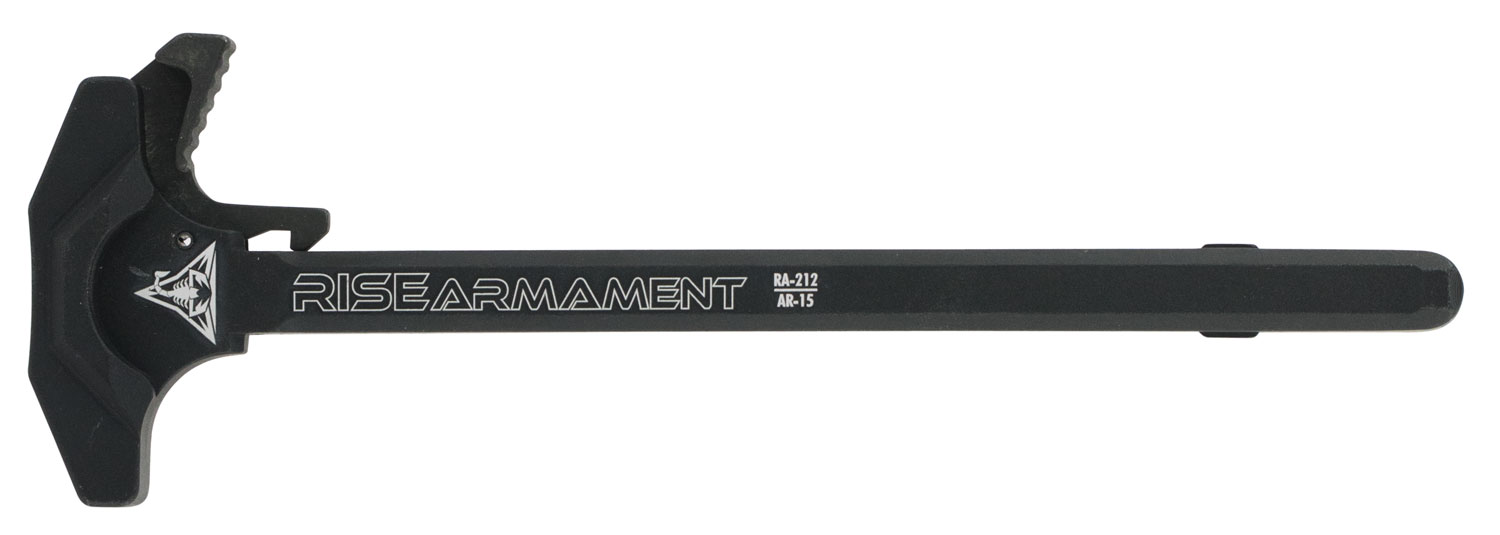 Rise Armament RA212 Extended Charging Handle  AR-15 Black 7075 Aluminum