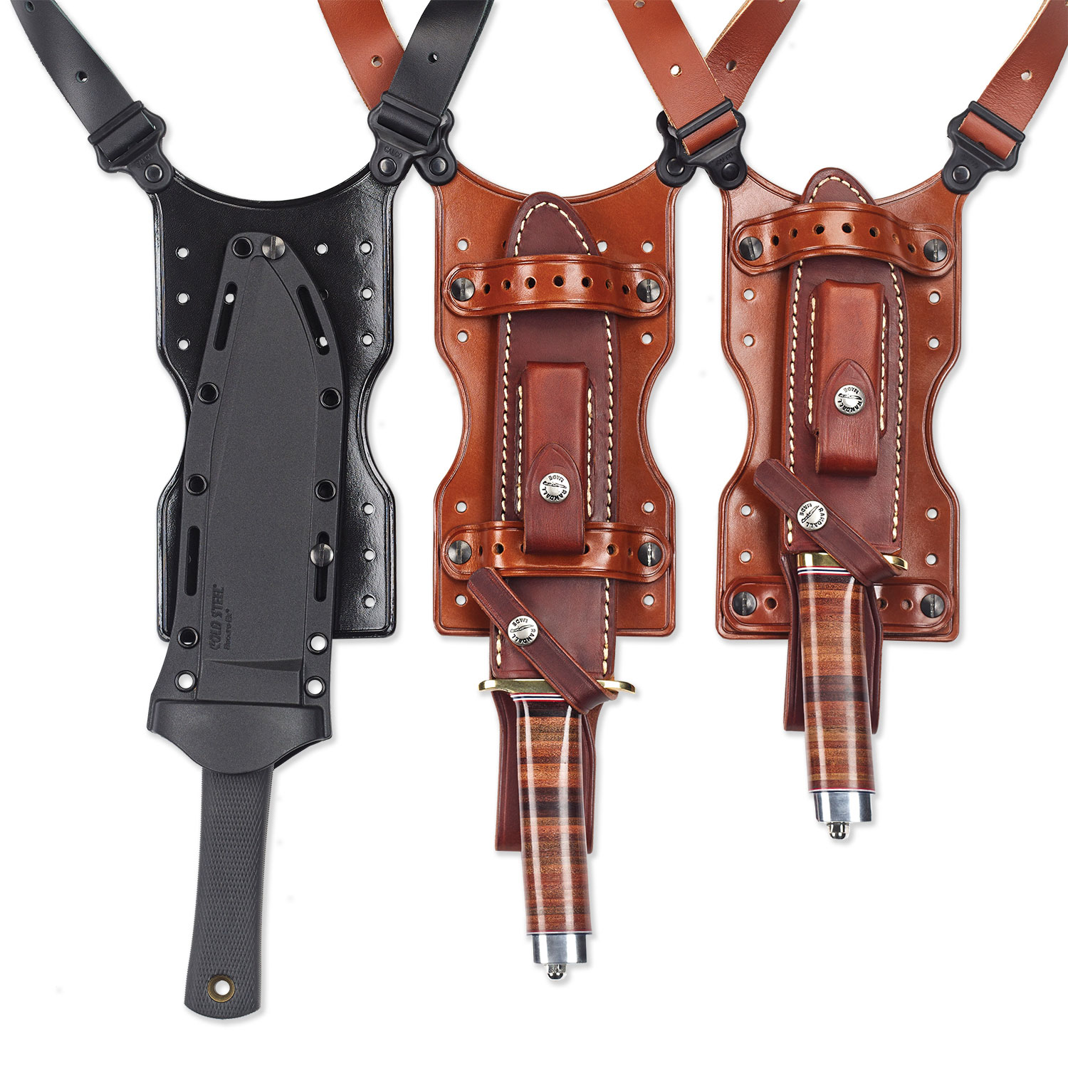 Galco SHUB Shuka Shoulder Holster Steerhide Black