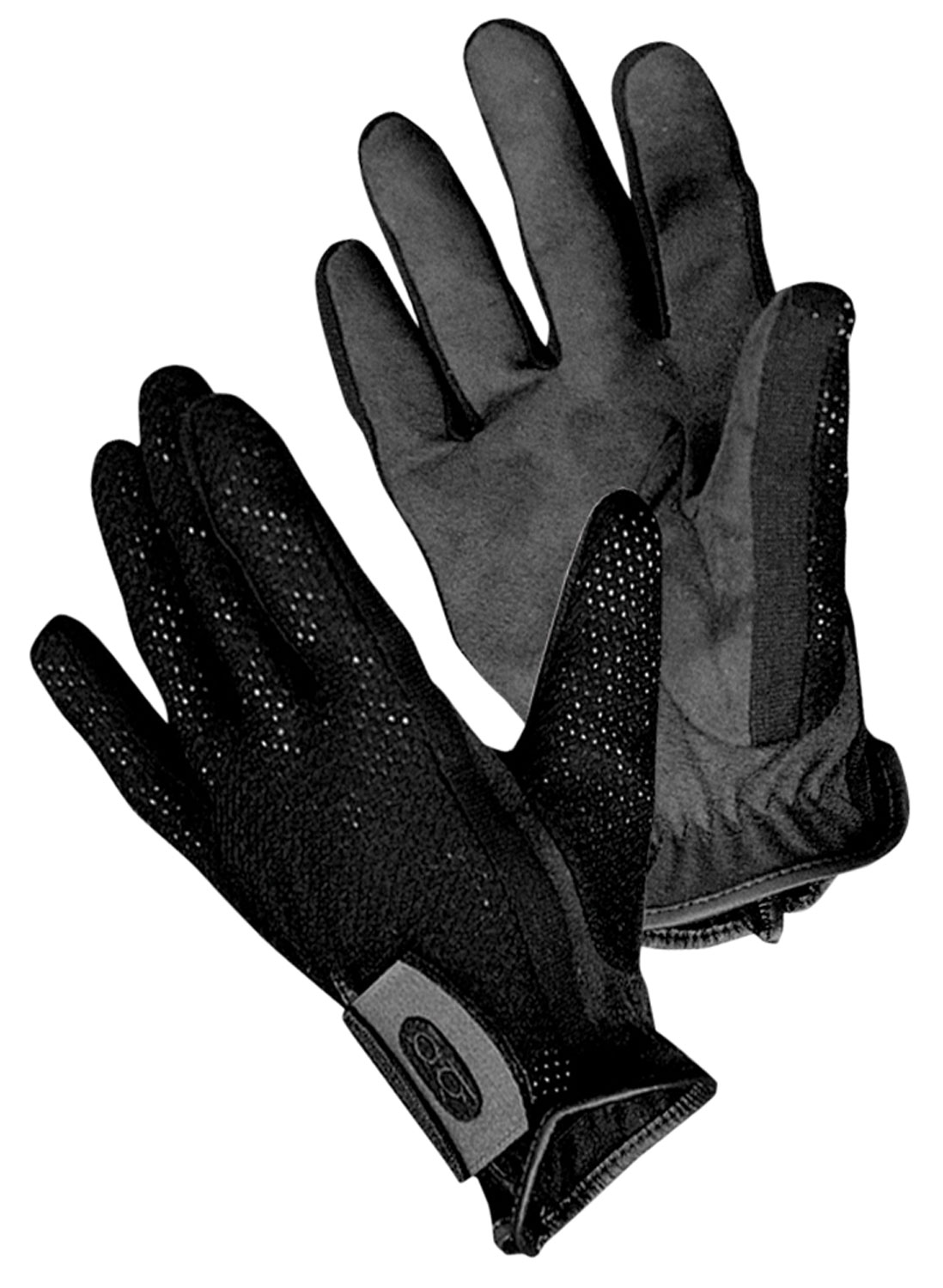 Bob Allen 10535 Shotgunner Glove  Black Synthetic/Elastic/Suede XS