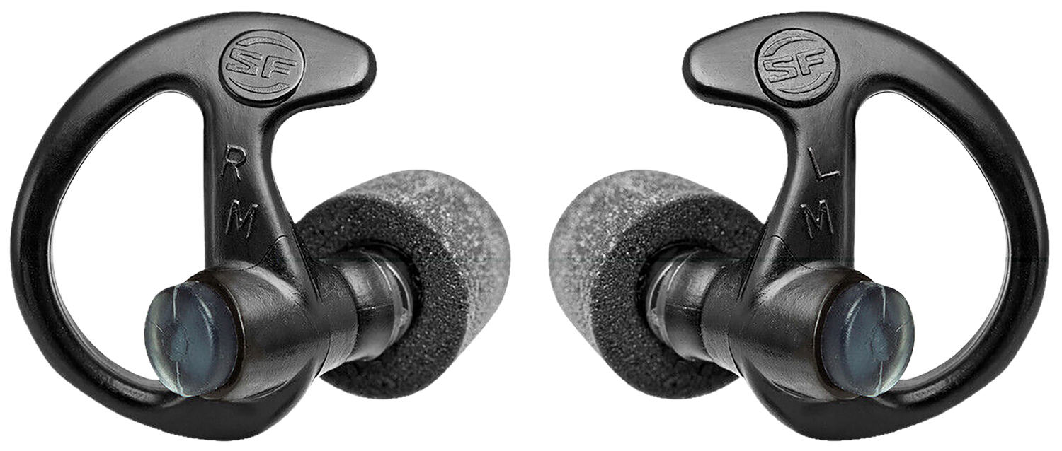 SUREFIRE SONIC DFNDR MED BLK 1 PAIR
