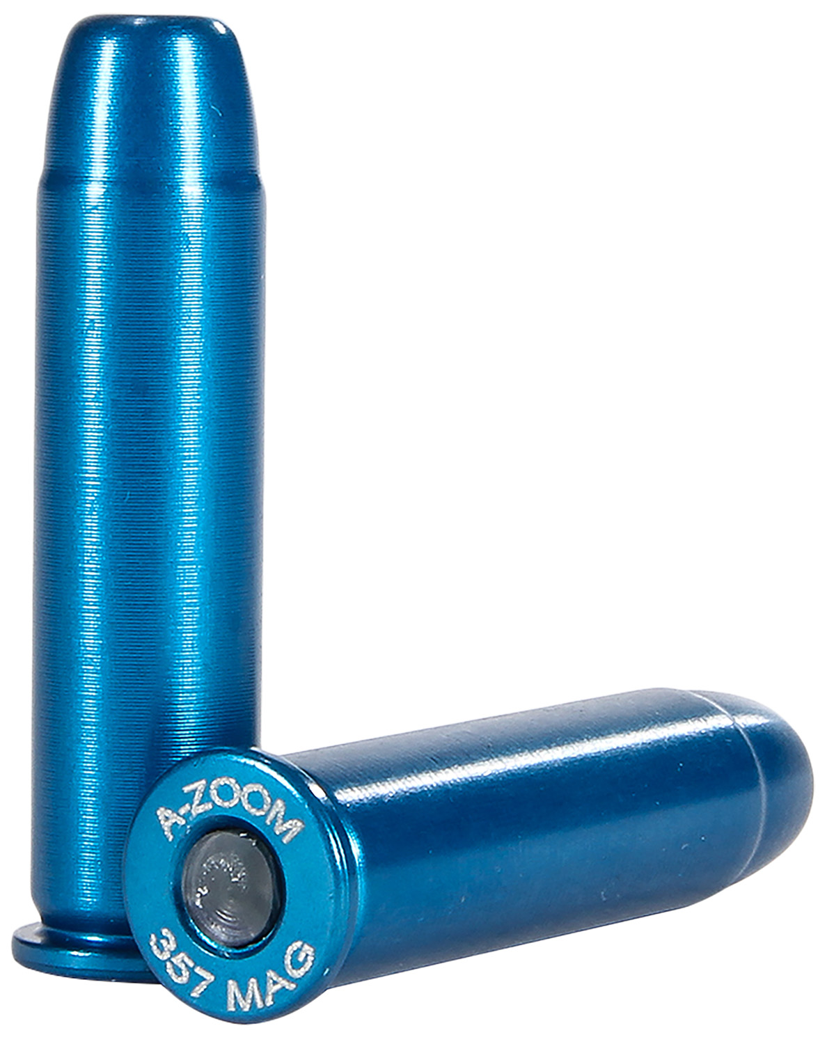 A-ZOOM METAL SNAP CAP BLUE .357 MAGNUM 12-PACK