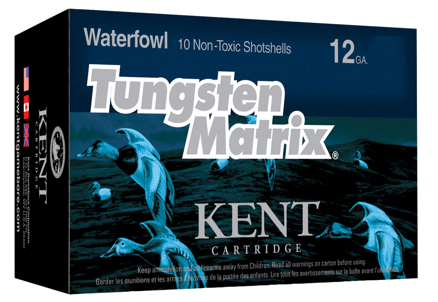 Kent Cartridge C122NT405 Tungsten Matrix 12 Gauge 2.75