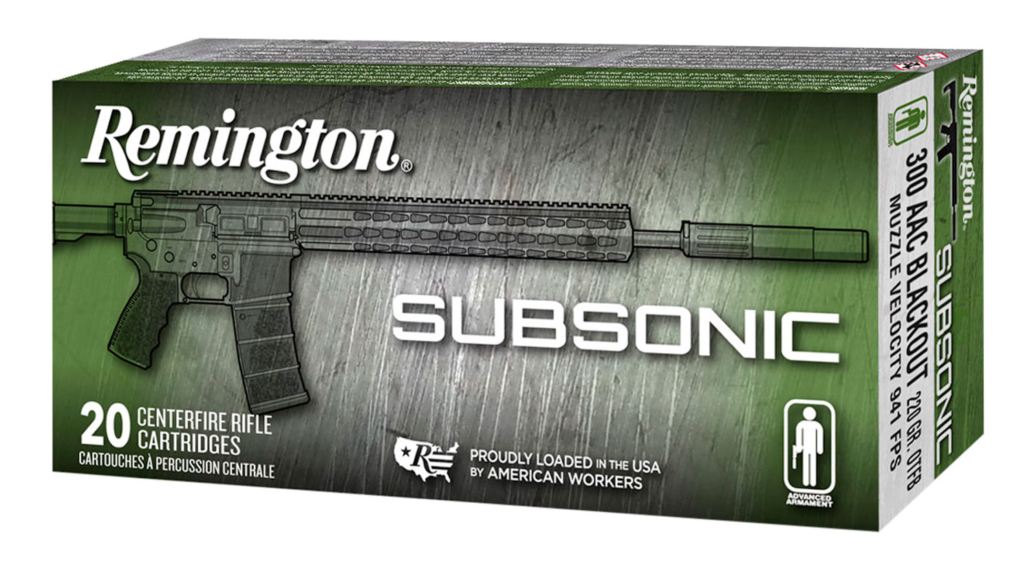 REM 300BLK 220GR SUBSONIC 20/200