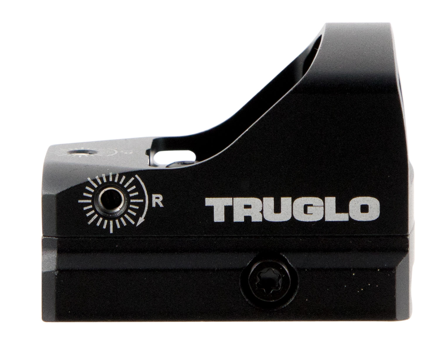 TRUGLO TG8100B Tru-Tec Micro SubCompact Open Red Dot Sight Blk