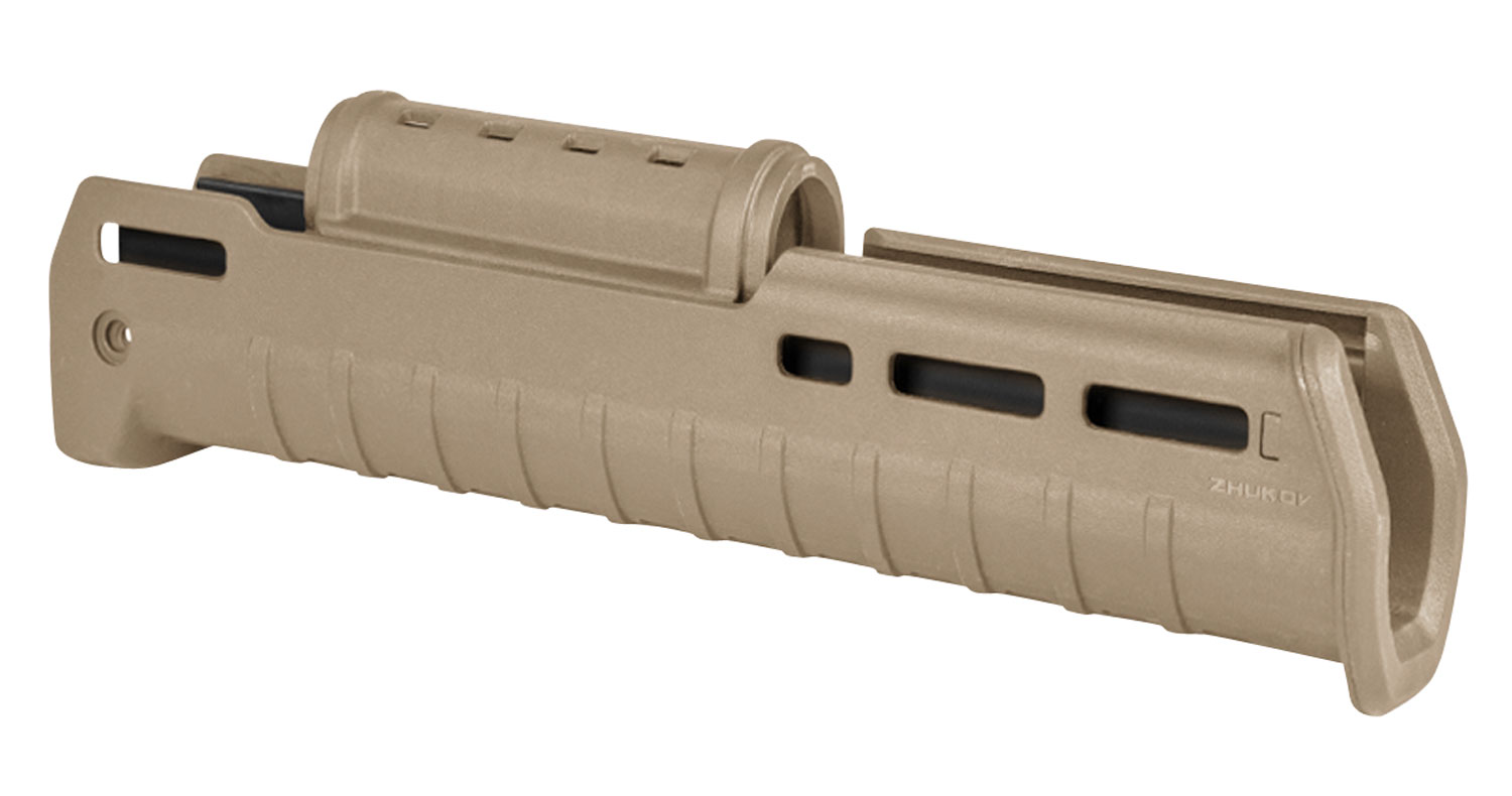 Magpul MAG586-FDE ZHUKOV Handguard made of Polymer with Flat Dark Earth Finish & 11.70
