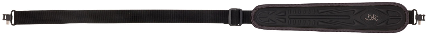 Browning 12232579 Range Pro Sling made of Charcoal Gray Nylon with 28