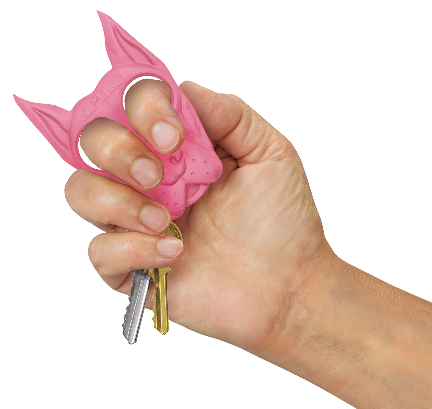 PSP SPIKEPK Spike Key Chain ABS Plastic Pink