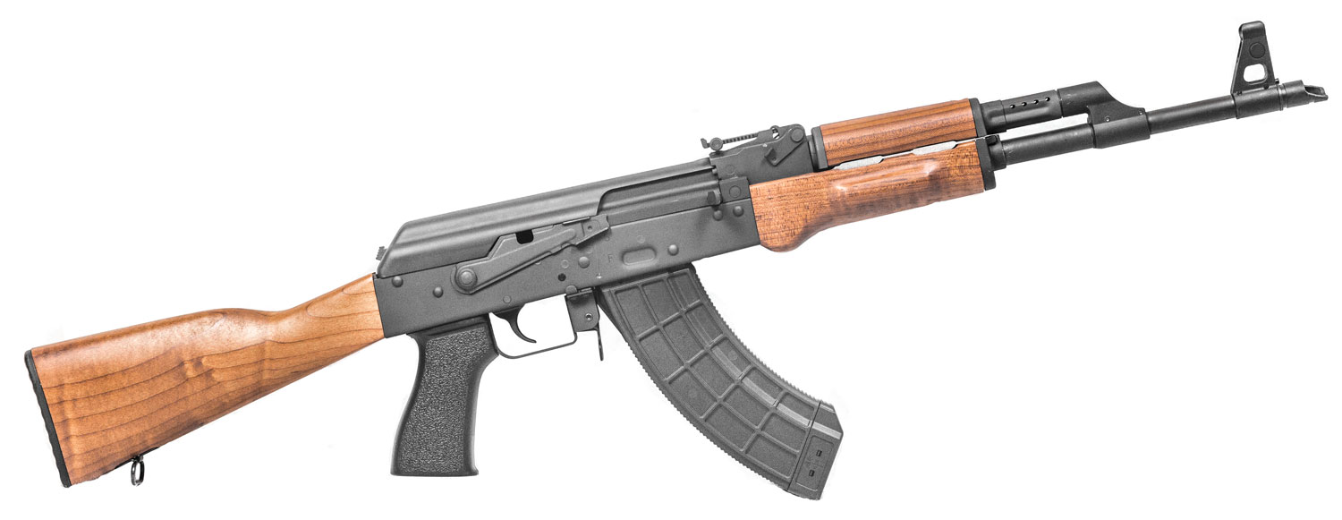 VSKA 7.62X39 BLK/WD 30+1 | STAMPED RECEIVER