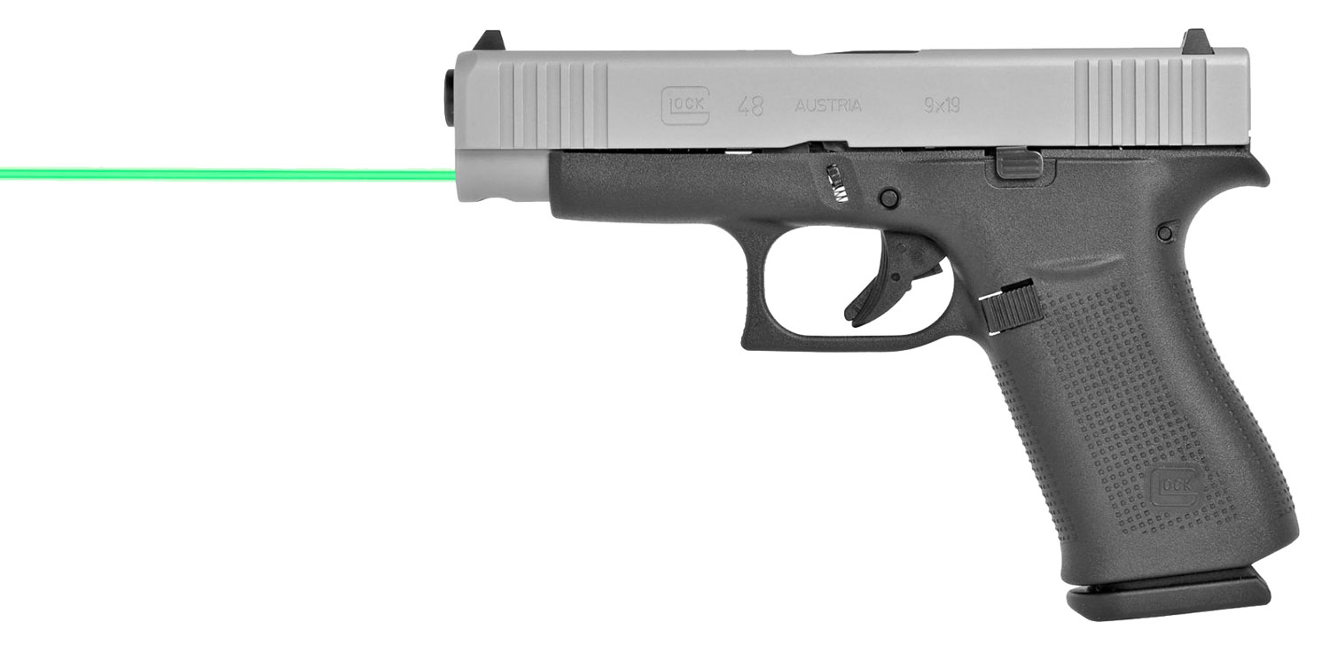 LaserMax LMSG43G Guide Rod Laser 5mW Green Laser with 520nM Wavelength & Made of Stainless Steel for Glock 43, 48, 43X