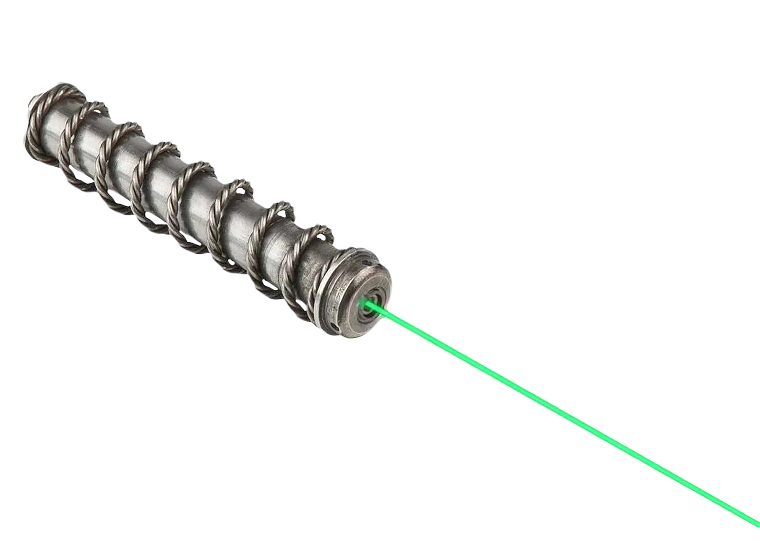LaserMax LMSG517G Guide Rod Laser 5mW Green Laser with 520nM Wavelength & Made of Aluminum for  Glock 17, 17 MOS, 34 MOS Gen5