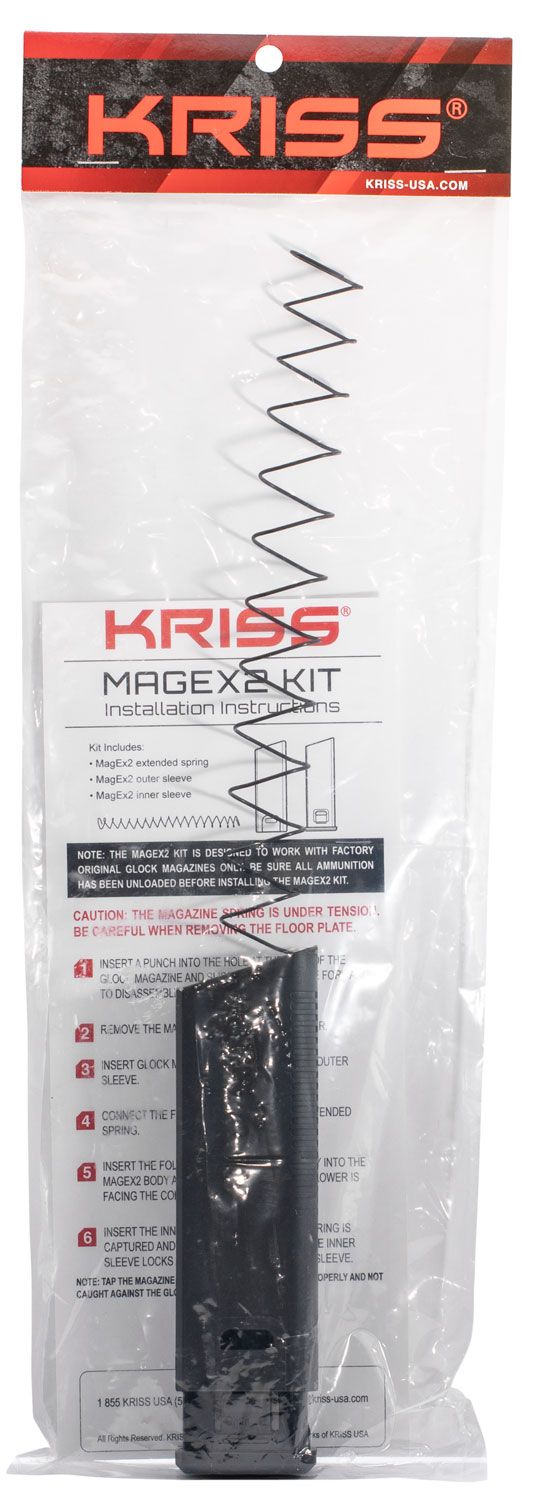 MAGEX2 EXTENSION KIT 9MM BLK | KVA-MX2K90BL00