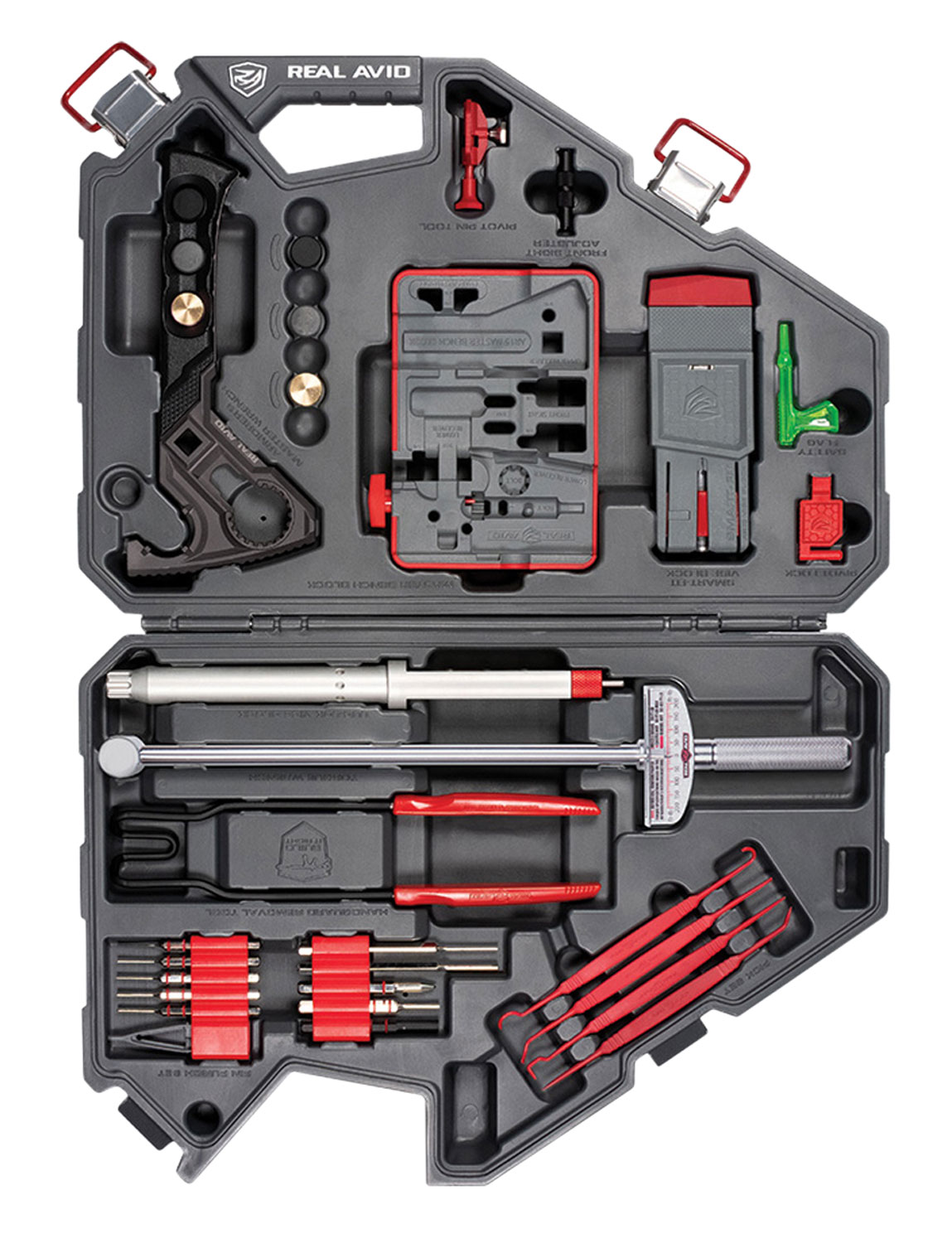REAL AVID AR15 ARMORERS MASTER KIT 13 TOOLS IN A HARD CASE
