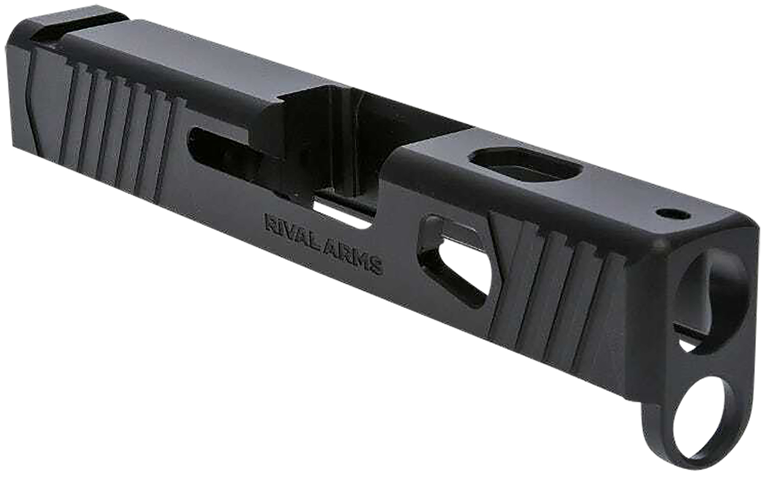 Rival Arms RA10G305A Precision Slide A1 Compatible w/Glock 43 Gen3, 9mm Luger Black QPQ Stainless Steel, RMR Cut Sights