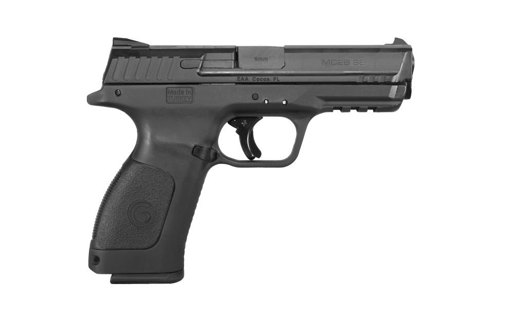 GIRSAN MC28SA 9MM ADJ. SGT 17-SHOT BLACK POLYMER