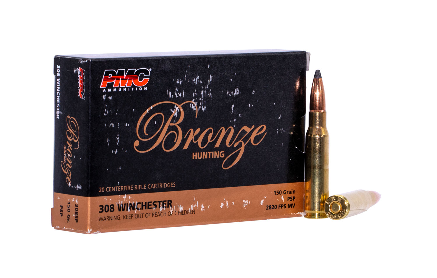 PMC 308 WIN 150GR SOFT POINT 20RD 40BX/CS
