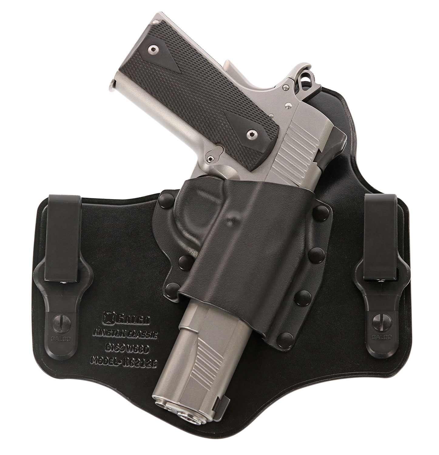 Galco KC600B KingTuk Classic Black Kydex/Leather IWB Glock 42 Right Hand