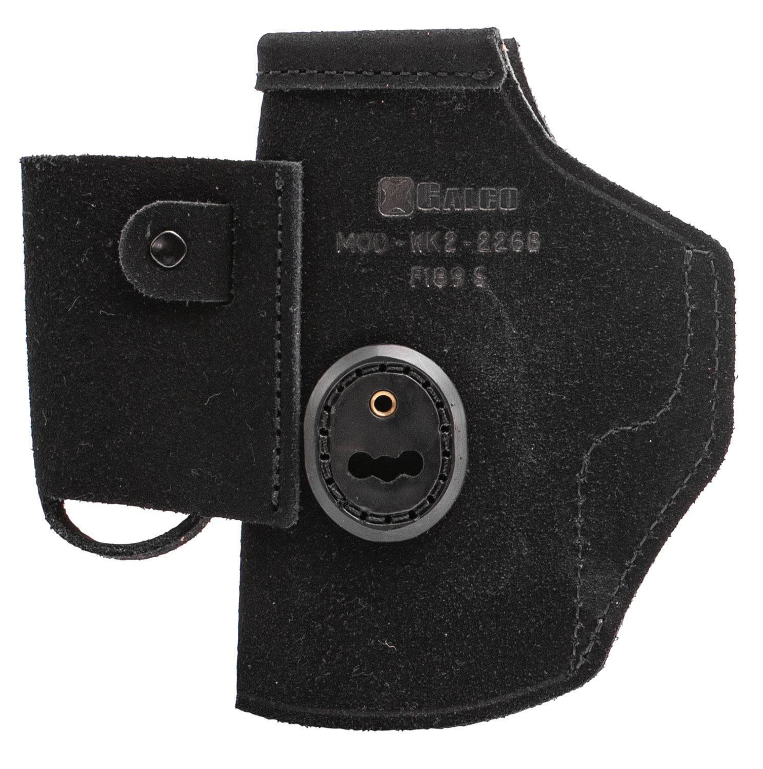 Galco WK2226B Walkabout 2.0  Black Leather IWB Fits Glock 19,23,32 Ambidextrous