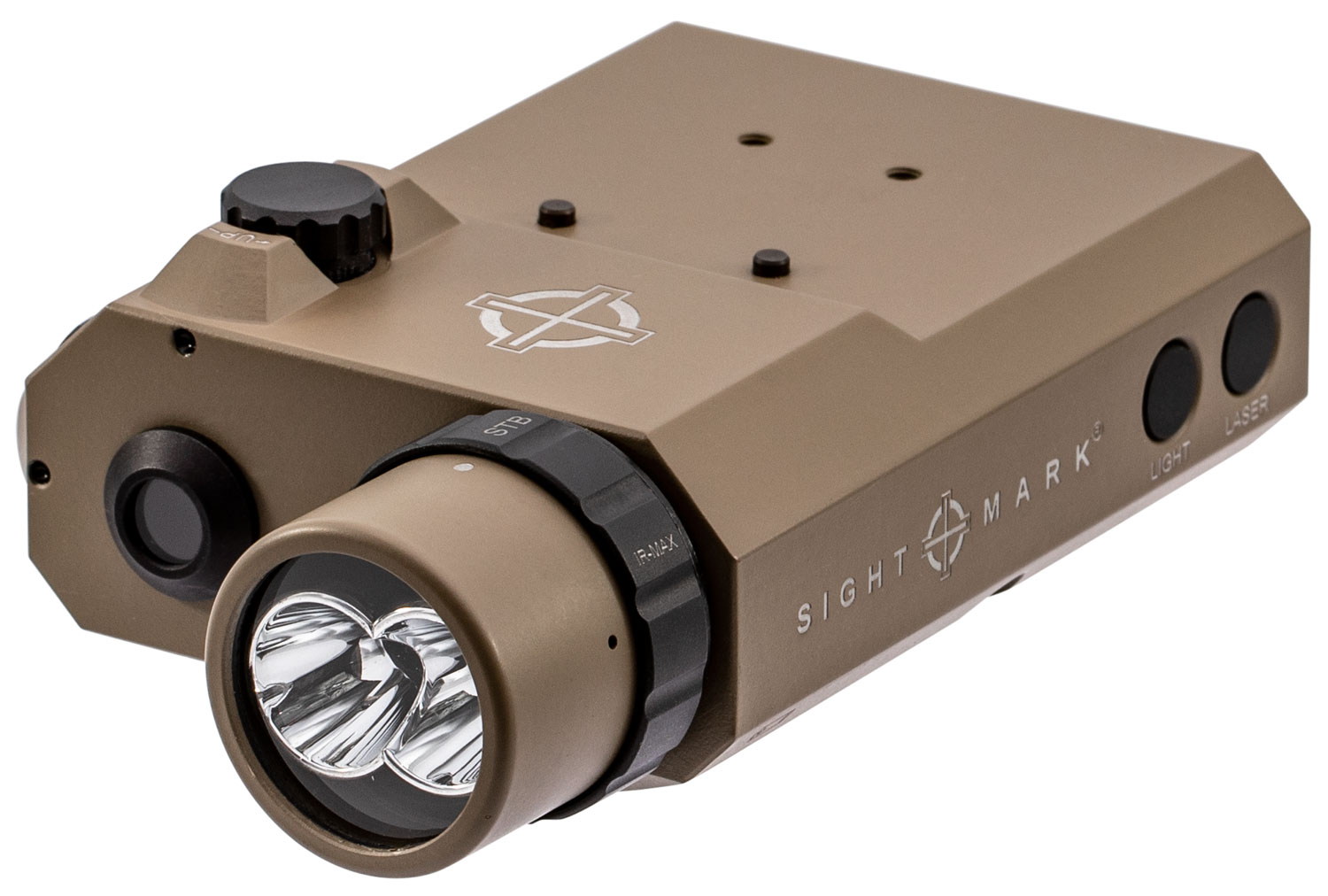 Sightmark SM25013DE LoPro Laser/Light Combo 5mW Green Laser 520nM Wavelength (50yds Day/600yds Night Range)  with 300 Lumens White LED Light Dark Earth Finish